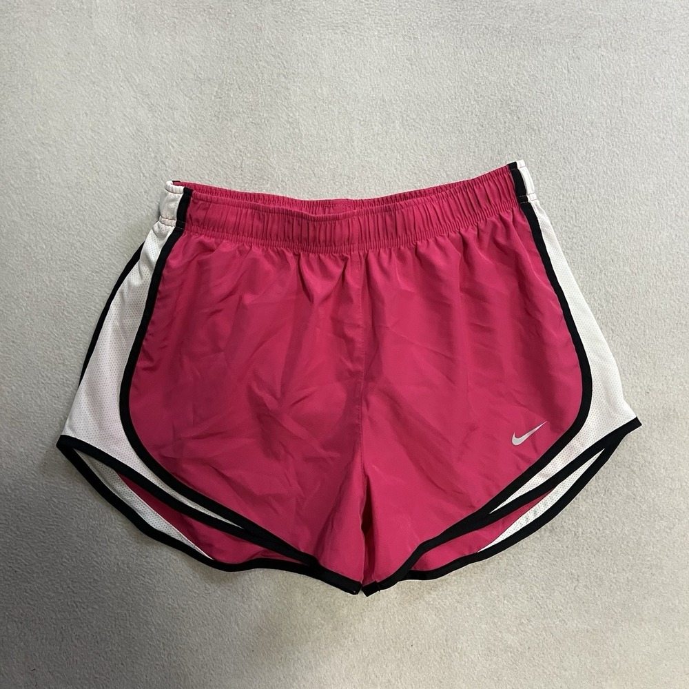 Nike DriFIT Women's Running Shorts Medium Vivid Pink Tempo Jogging 831558-616
